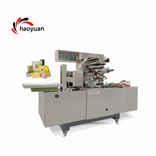 Candy Automatic 3D Cellophane Packing Bar Soap Wrapping Machine HY-350