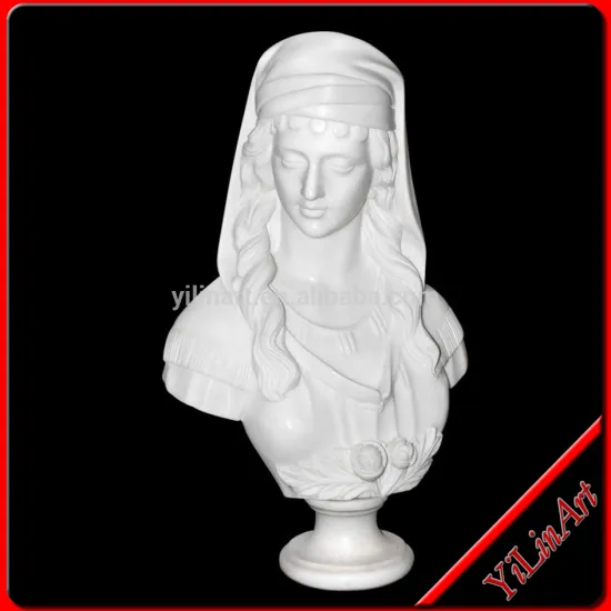 Hand Carved Stone Marble Busts For Sale