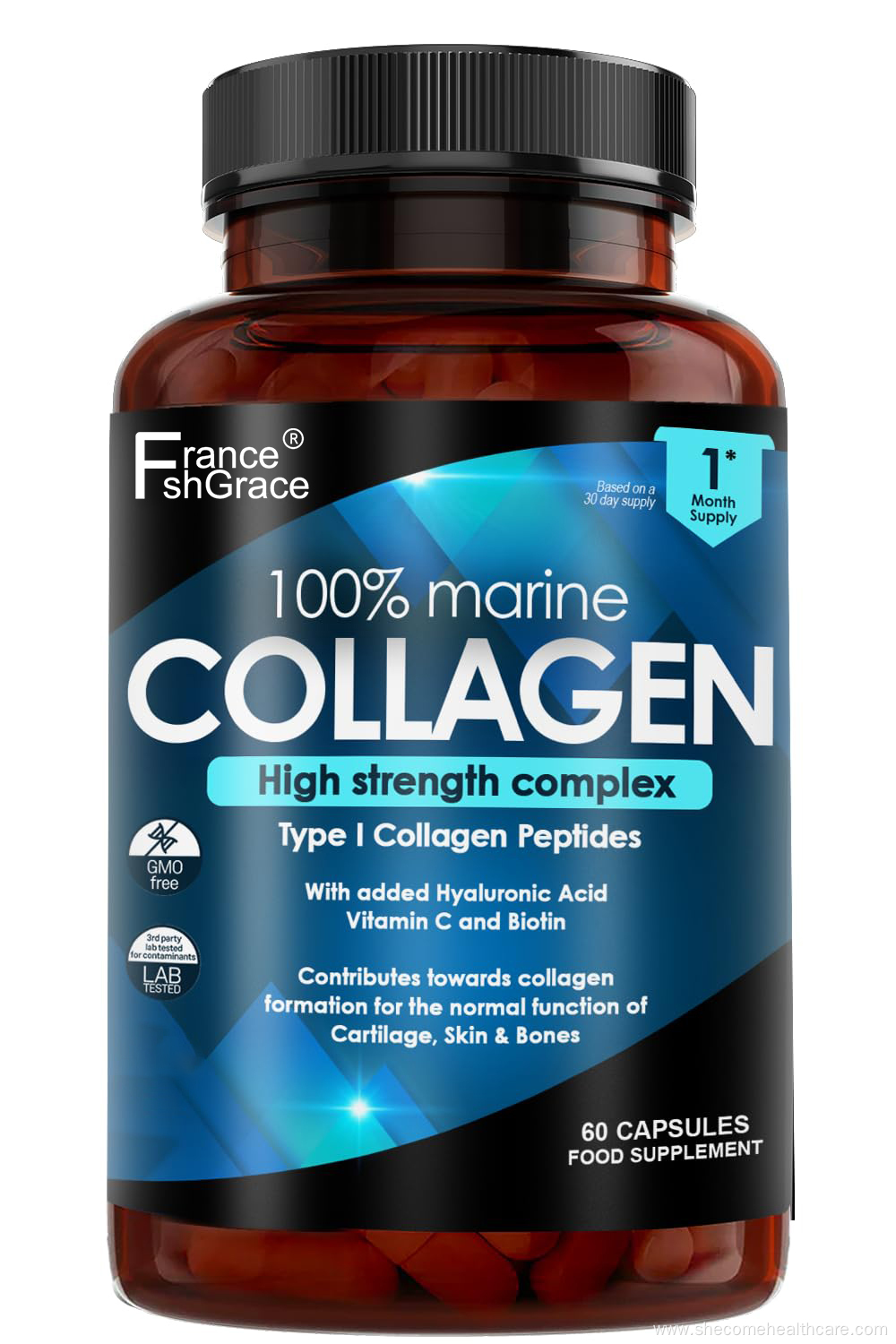 marine collagen hair nail support marine collagen capsules