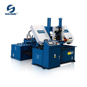 La bande horizontale CNC a vu GHS4230 pour la coupe