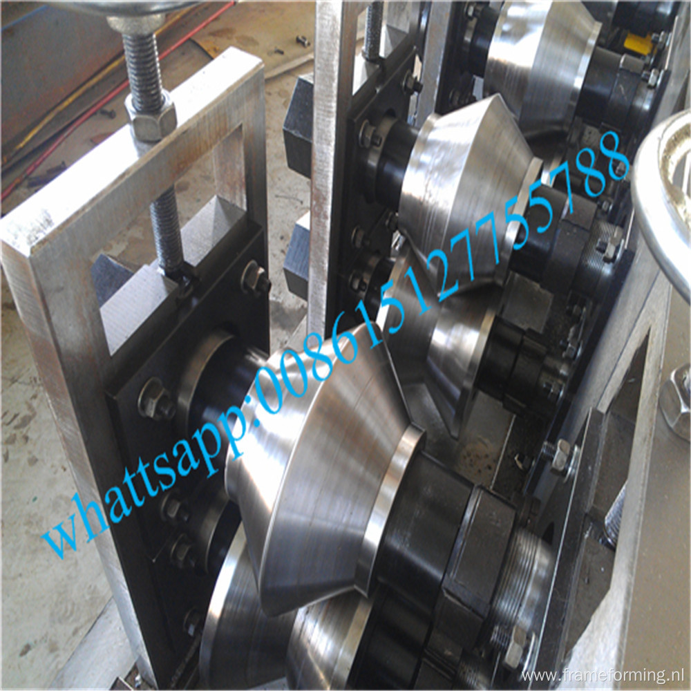 Wall cladding roll forming machine