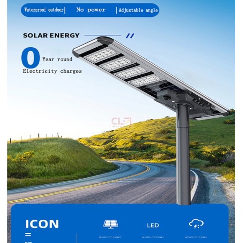 LED All In One Solar Street Lights Outdoor