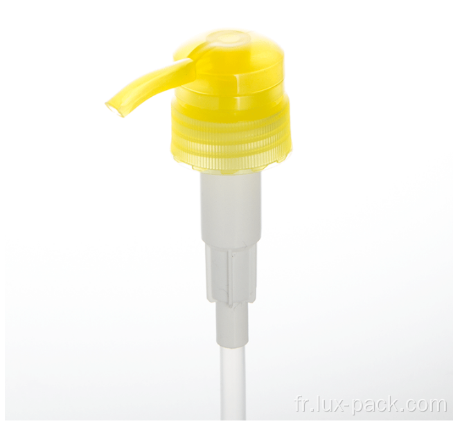 Pompe de lotion de bouteille en plastique de 24 mm 28 mm Liquide personnalisé