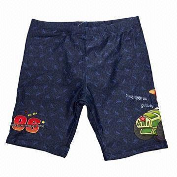 Boardshorts with Allover Printed Fabric, Made of 100% Polyester