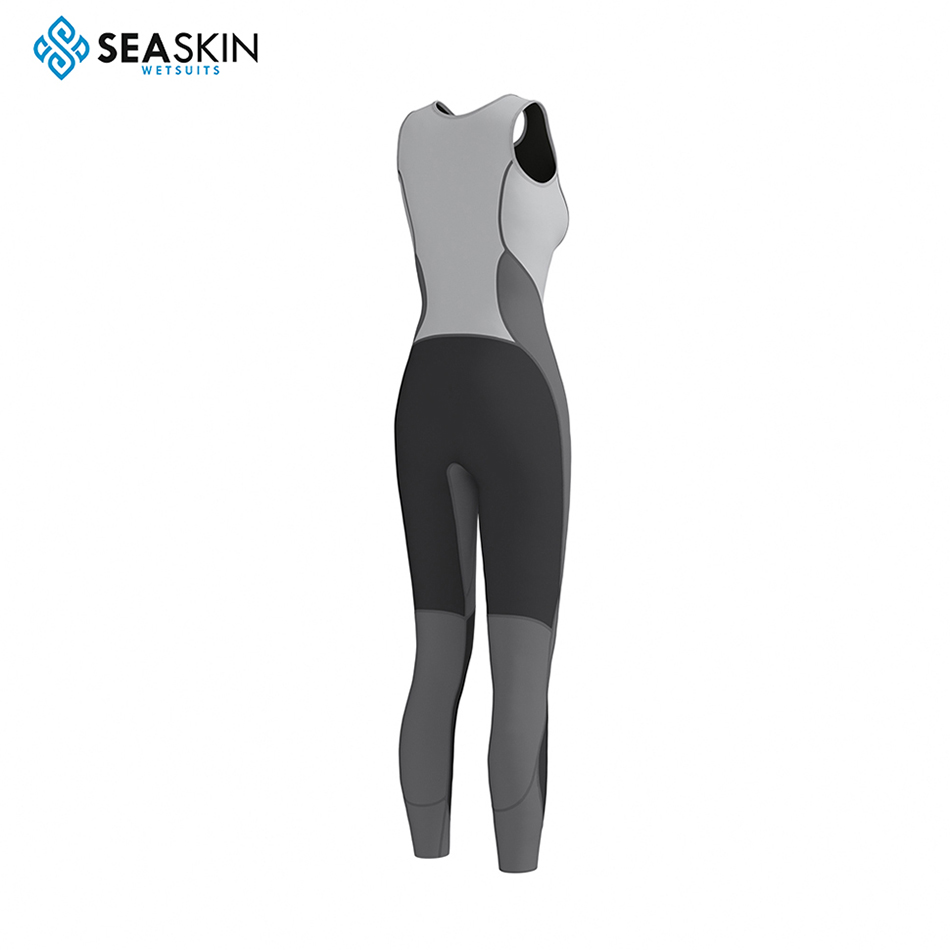 Traje sin mangas de piel de marea Surf para mujeres Long John Wetsuit