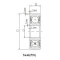 Cuscinetti a sfera di scanalatura profonda-SS6001