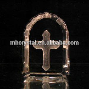crystal religious craft, crystal cross MH-0001G