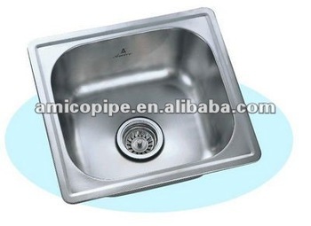 Hot sale one bowl stainless steel kitchen sink