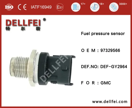 Common Rail Fuel Pressure Sensor 97329566 for GMC