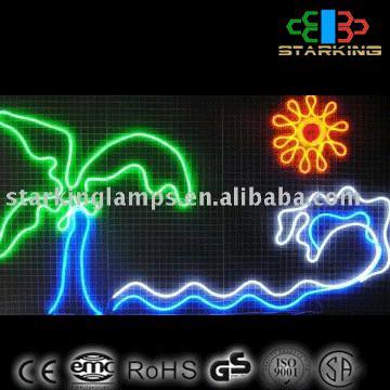 Çevre led neon ışık