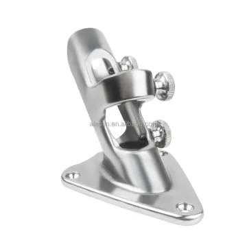 Marine Hardware Yacht Accessories 316 Stainless steel Marine Antenna Flagpole Base
