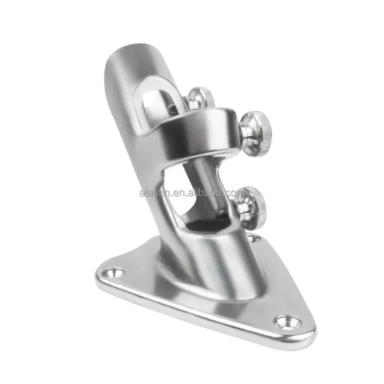 Marine Hardware Yacht Accessories 316 Stainless steel Marine Antenna Flagpole Base