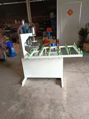 Simple Small Manual Pneumatic Glass Corner Grinding Polishing Machine