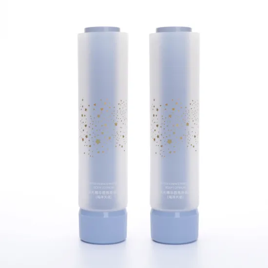 Dual-Chamber Tube for Face Wash and Body Lotion