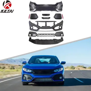 2016 SI Style Car PP ABS Bumper Lip Kit for HONDA CIVIC 2016-2022