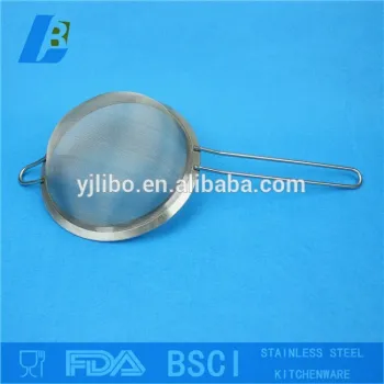 wire mesh strainer colander for kitchen