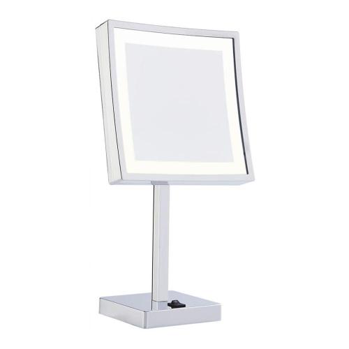 Square vanity table mirror with lights