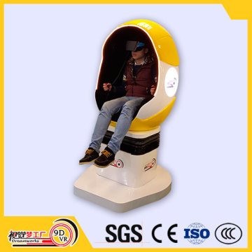 virtual reality simulation rides top quality 9D egg VR cinema