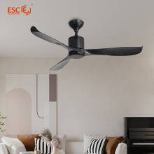 Energy saving 52 inch black ceiling fan