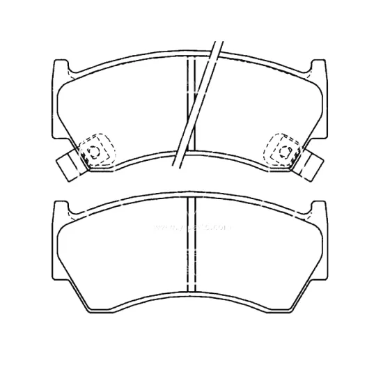 SDCX Brake Pad SP1122/GDB3156/FDB1981 for Mazda Familia Wagon/Sunny California/Wingroad