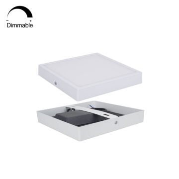 Panneau LED carré de 12W 170x170 mm sur la surface de surface