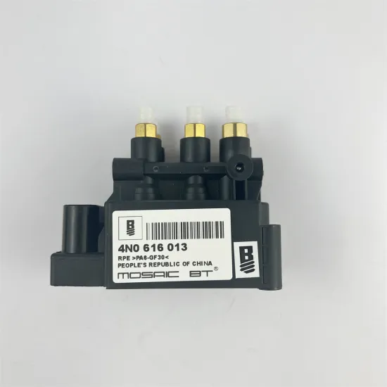 4N0616013 & 4N0616013A Air Suspension Solenoid Valve Block for A6 S6 RS6 A7 RS7 A8 S8 Q8E A7L Air Pump Distribution Valve