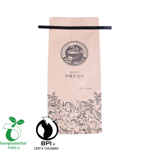 Renewable Flat Bottom Biodegradable Corn Bag