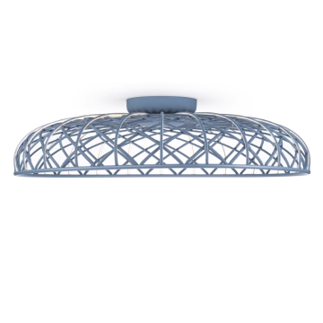 Modern Art Design Straw Hat Shape LED Ceiling Light for Bedroom and Dining Room