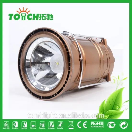 ABS Plastic Solar Rechargeable Camp Light high power super bright flashlight by 3*AA battery tent lamp emergency lantern