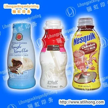 Printed PVC/PET Shrink Film for Bottle/ Shrink Wrap bottle lable