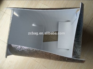 Cold Storage Box Insulated Aluminum Foil Corrugated Carton Freeze Box Freezing Container Food Packaging