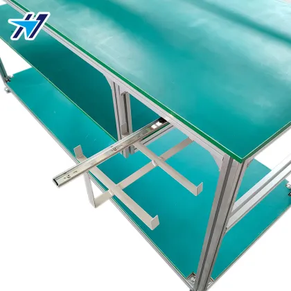 Anti-static workshop operation packing table