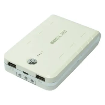 Portable Power Station with 10,400mAh Real Capacity and 2 Outputs