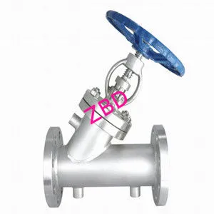 Flange Cast Iron / Stainless Steel Tubeless Globe Valve
