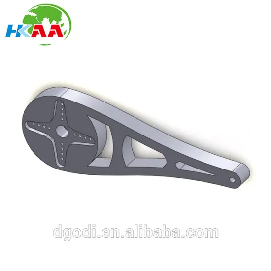 Custom design cnc machining robot control arm, robot connecting arm