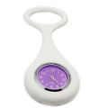Round face silicone nurse watch with multiple colors