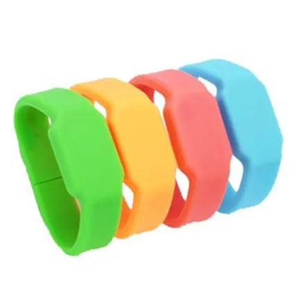 Colorful LED Watch Silicone USB Stick 2gb