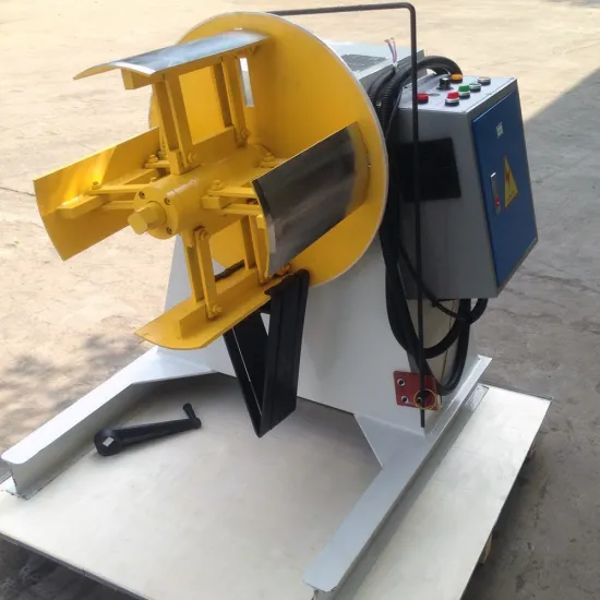 High Efficiency Metal Uncoiler for Continuous Feeding in Heat Exchanger Production Lines