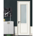 Interior Primer White Wooden Door With Glass