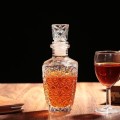 500ml glass wine bottle with lid