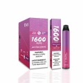 Последний дизайн 1600 Puffs Colors Double Alavors Vape