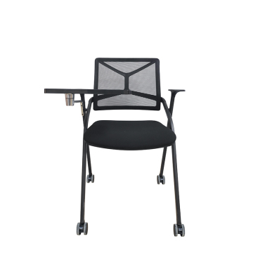 Factory Price Mesh Chair with Moving Wheels for Training Room and Classroom