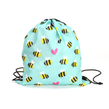 Cute Style Small Drawstring Bag For Kids