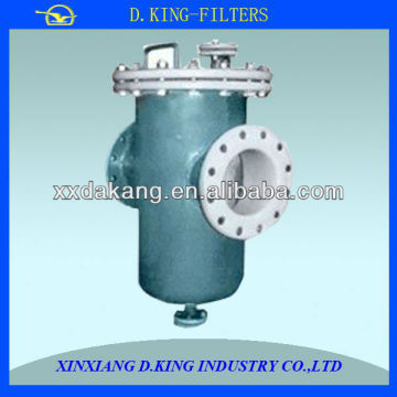 High flow DN100 stainless steel water filter basket