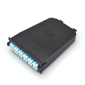 Modul Kaset 24F MPO-LC untuk Panel Patch MPO