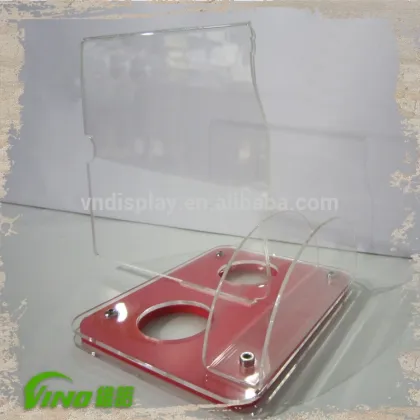 acrylic menu stand , Menu Holder For Noshery , flip menu holder , acrylic menu holder