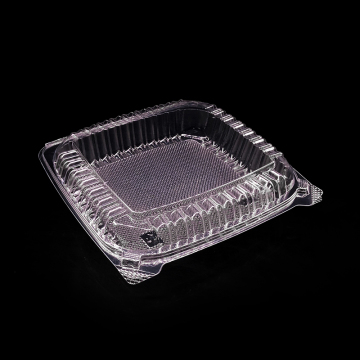 Disposable Clamshell Clear Takeaway Lunch Box with Lids for Food