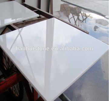 Pure White Crystal Stone marmoglass stone crystallized glass stone tile
