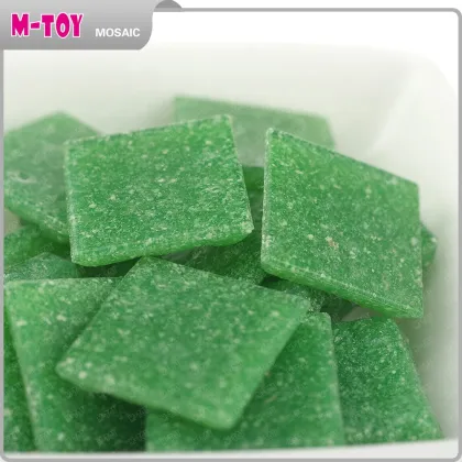 AS43 green DIY Glass Mosaic Kids DIY Crafts