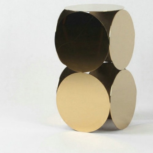 Replica STILL Stainless Steel Rose Gold Coffee Table